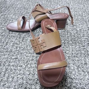 Women’s Tory Burch Lowell Sandals Tan 11